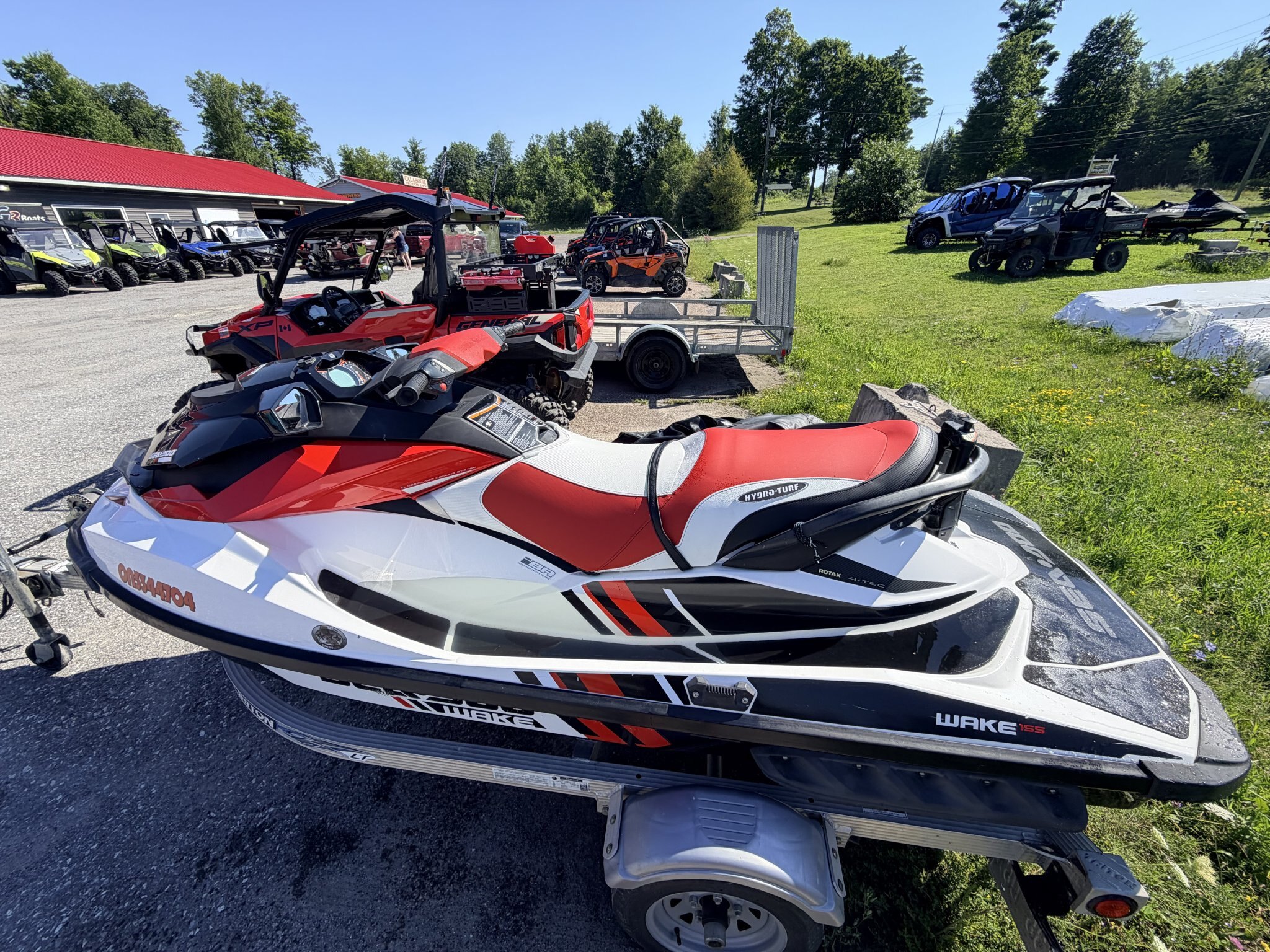 2012 SEADOO WAKE 155 (TRAILER INCLUDED)