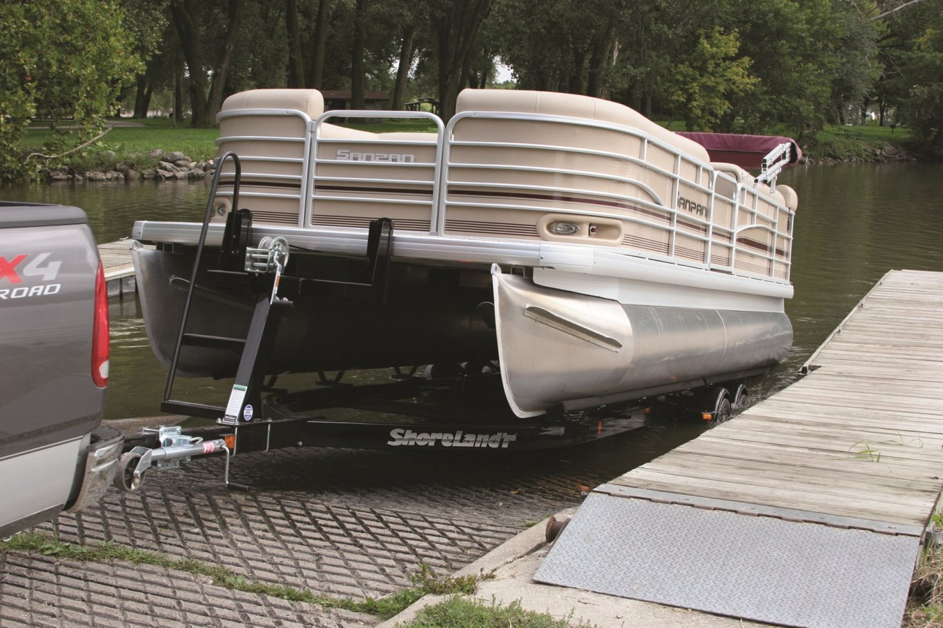 ShoreLand'r Pontoon Trailers