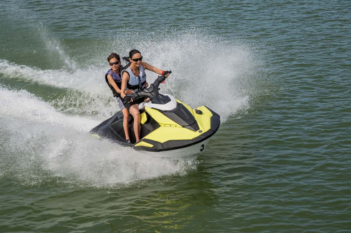 2027 Yamaha JetBlaster 2 UP Lunar Yellow/Black