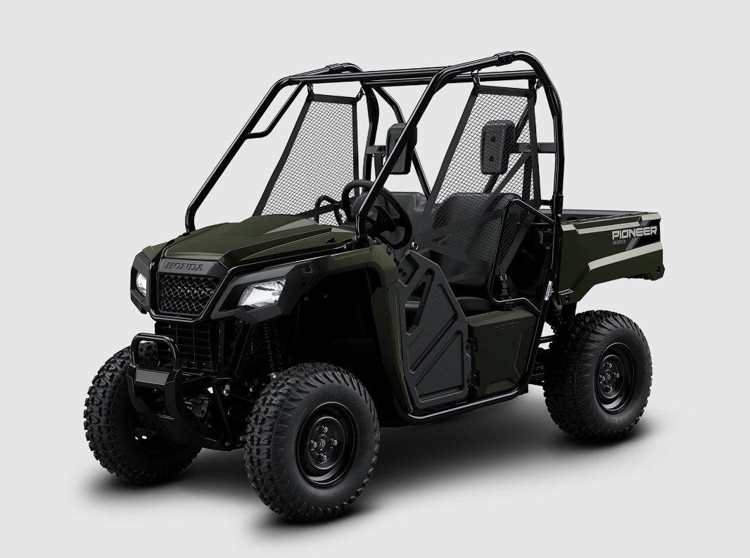 2024 Honda Pioneer 520 BLACK FOREST GREEN