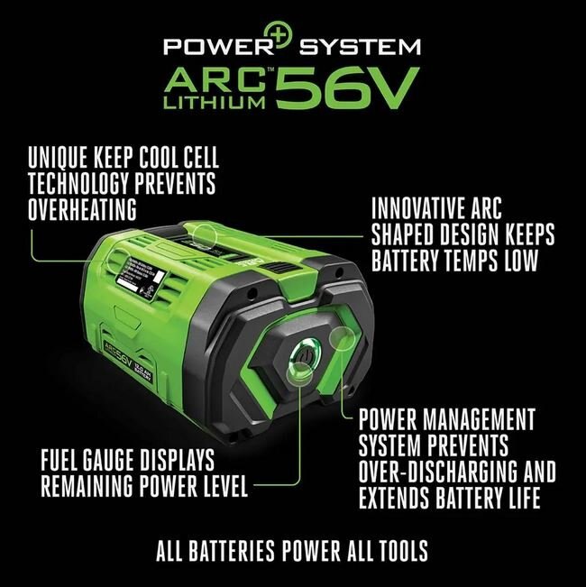 EGO POWER+ 12.0 Amp Hour Battery BA6720T