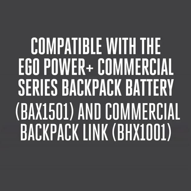 EGO Commercial Backpack Series Hedge trimmer HTX6500