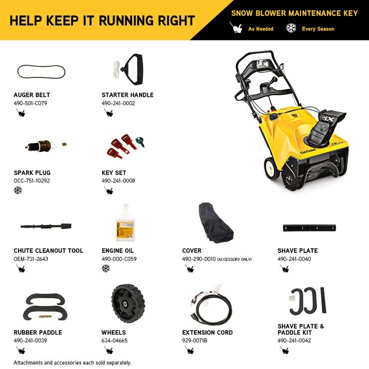 Cub Cadet 1X™ 21 LHP Snow Blower