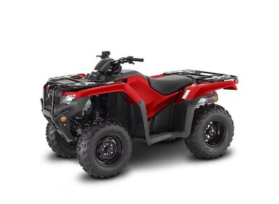 2026 Honda Rancher TRX420 Manual Shift Hero Red