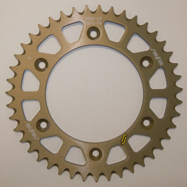 SUNSTAR WORKS TRIPLESTAR ALUMINUM REAR SPROCKET (5 355943)