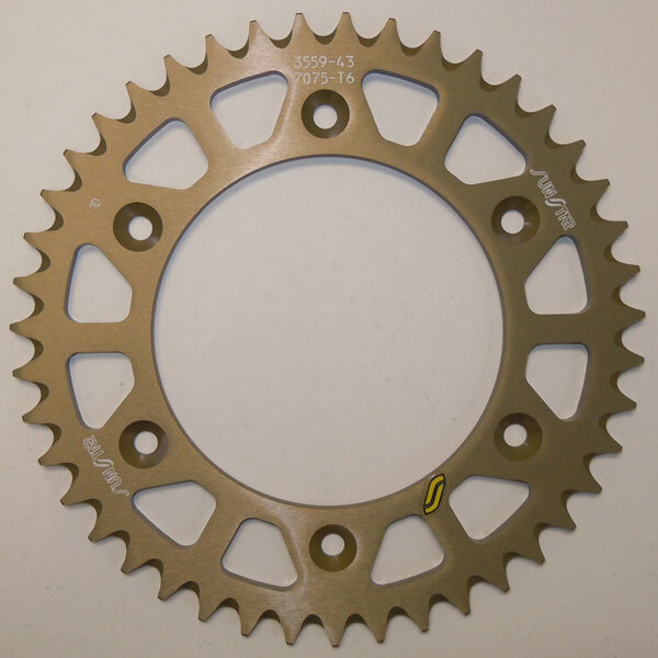 SUNSTAR WORKS TRIPLESTAR ALUMINUM REAR SPROCKET (5 355944)