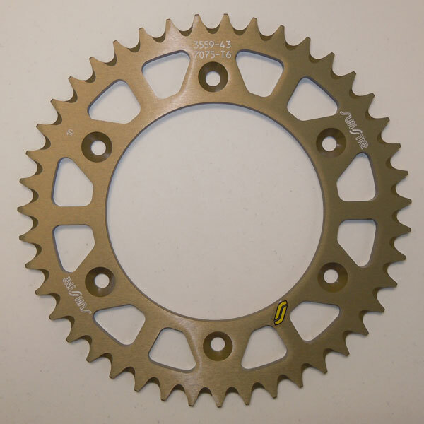 SUNSTAR WORKS TRIPLESTAR ALUMINUM REAR SPROCKET (5 355945)