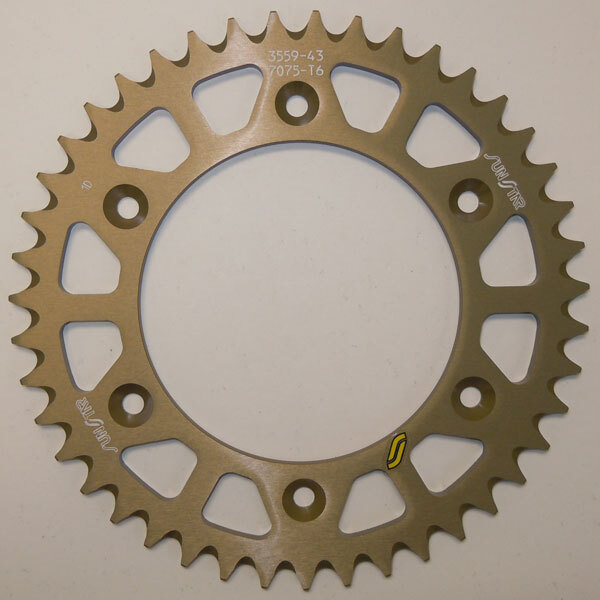 SUNSTAR WORKS TRIPLESTAR ALUMINUM REAR SPROCKET (5 355946)