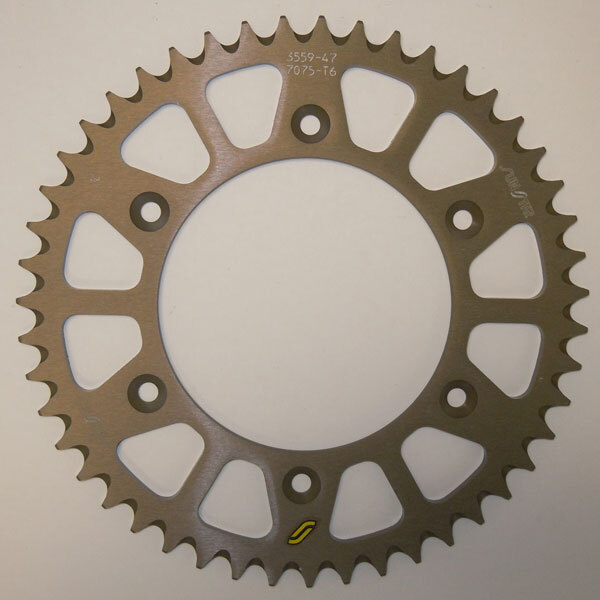 SUNSTAR WORKS TRIPLESTAR ALUMINUM REAR SPROCKET (5 355948)