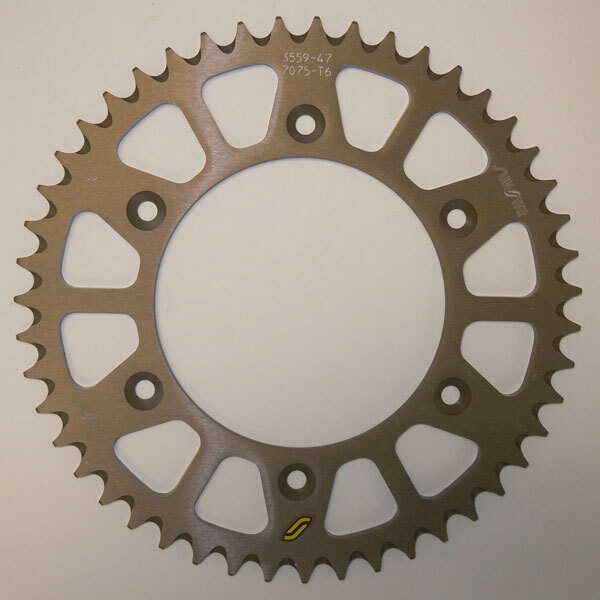 SUNSTAR WORKS TRIPLESTAR ALUMINUM REAR SPROCKET (5 355950)