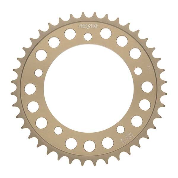 SUNSTAR WORKS TRIPLESTAR ALUMINUM REAR SPROCKET (5 356548 *)