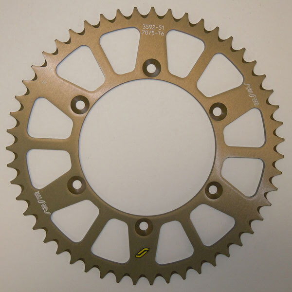 SUNSTAR WORKS TRIPLESTAR ALUMINUM REAR SPROCKET (5 359252)