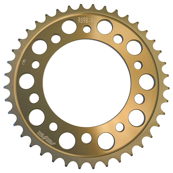 SUNSTAR WORKS TRIPLESTAR ALUMINUM REAR SPROCKET (5 348540)