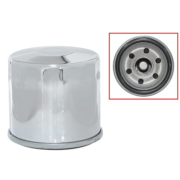 BRONCO CHROME OIL FILTER (AT 07011 1)
