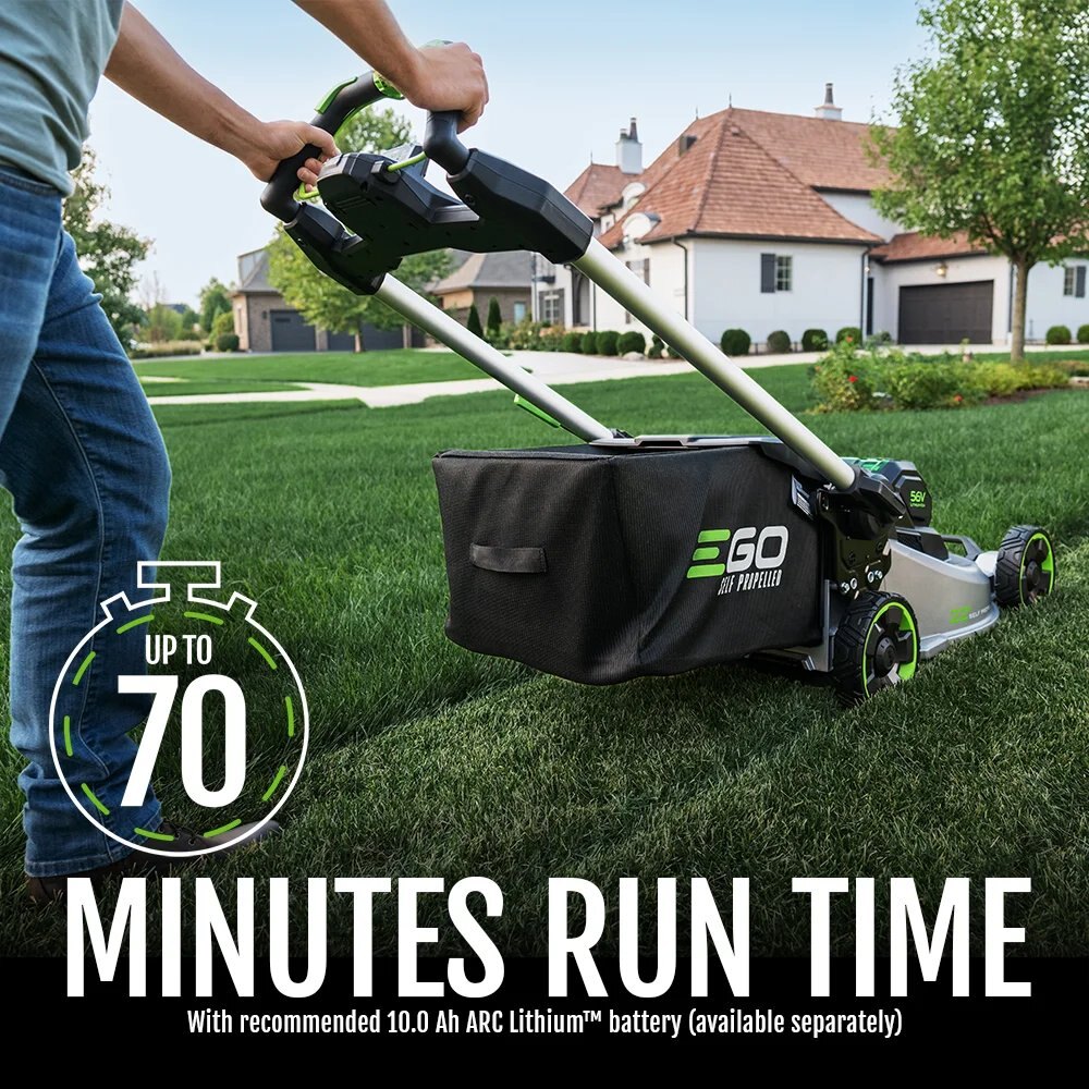 EGO POWER+ Mower 22 Aluminum Deck Select Cut™ Self Propelled Kit (10.0Ah Battery)