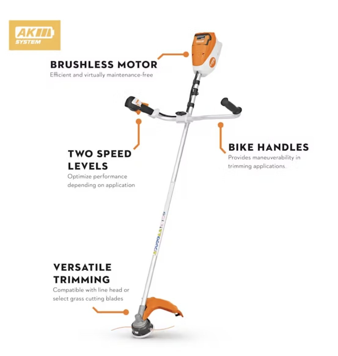 STIHL FSA 80 Brushcutter Set AK System