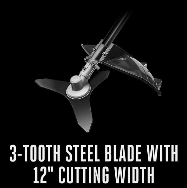 EGO POWER+ Carbon Fiber 12 Brush Cutter Attachment BCA1220