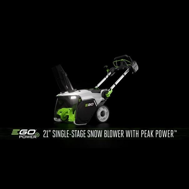 EGO POWER+ 21 IN. Single Stage Snow Blower with Peak Power™ SNT2134