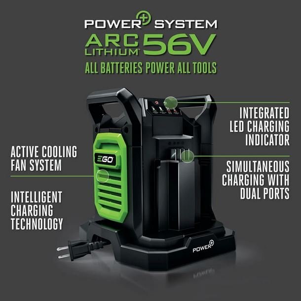 EGO Power+ Dual port charger CH2800D