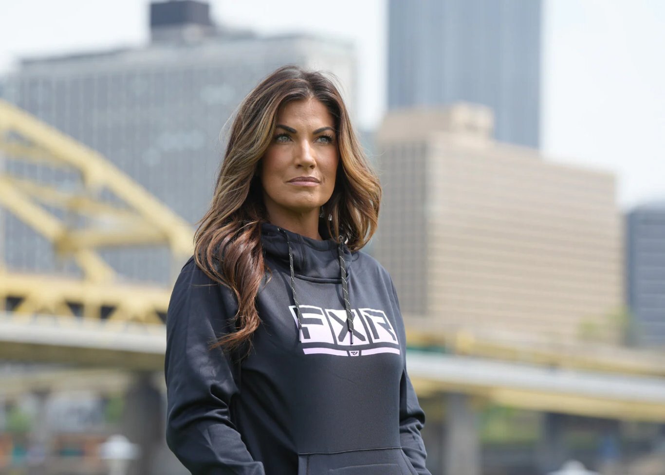 Podium Tech Pullover Hoodie Blk/Lilac