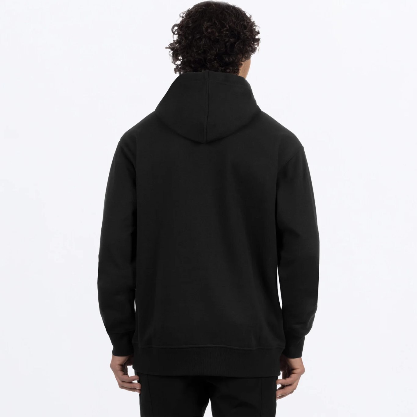 Splatter Emblem Cotton Pullover Hoodie Unisex