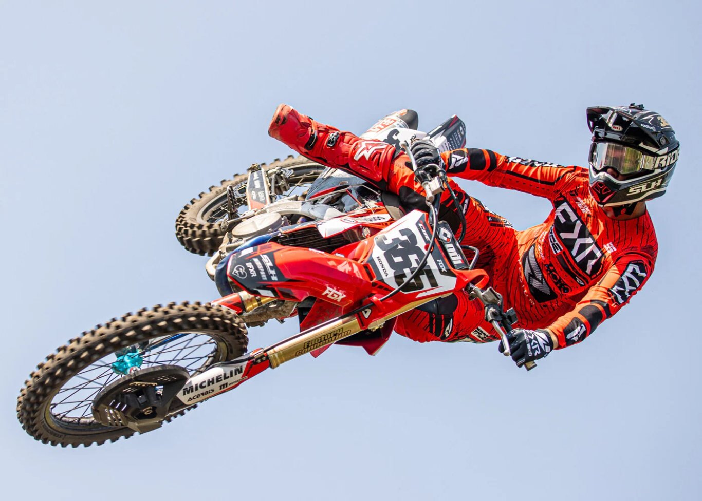 Podium MX Jersey Blk/White