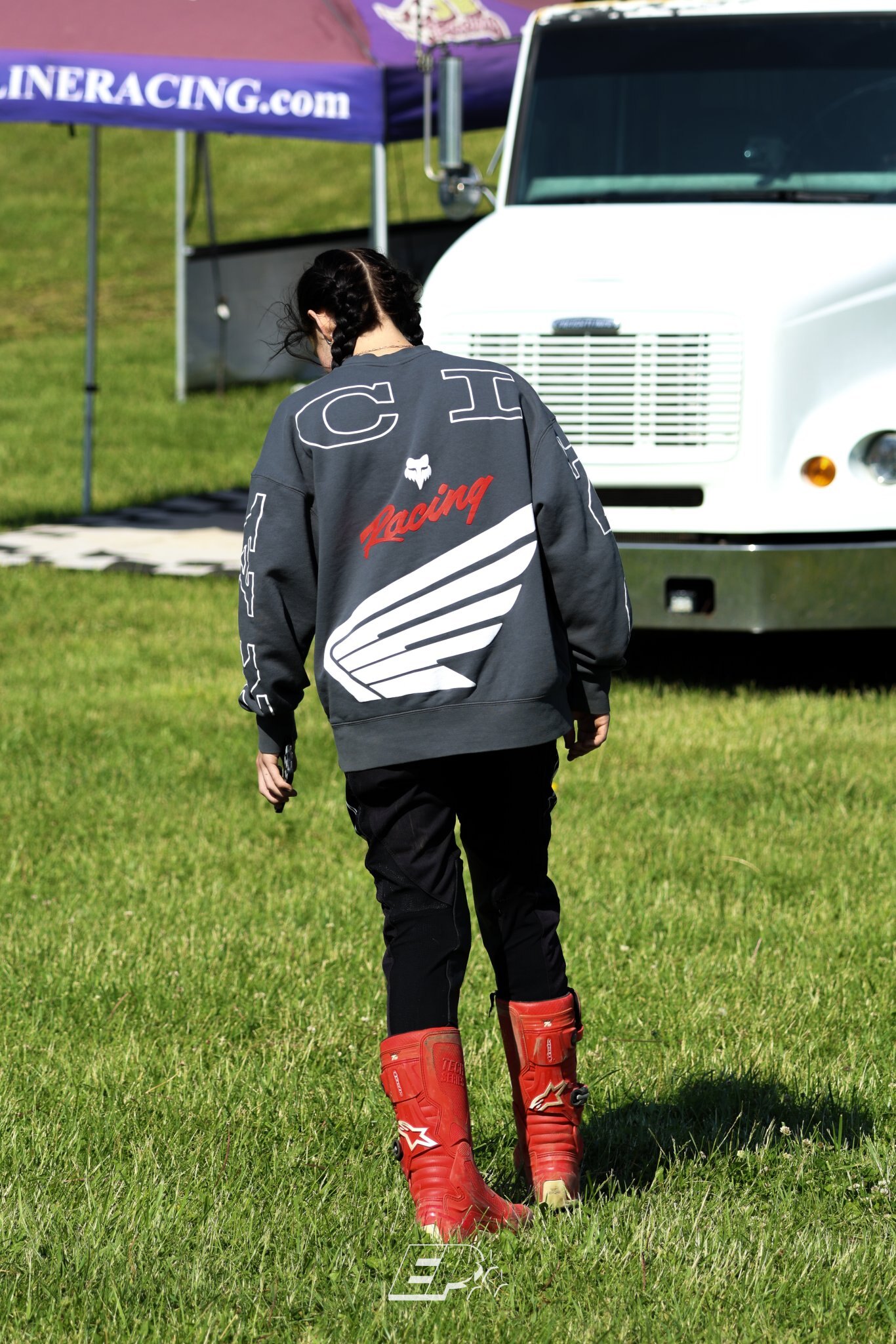 Honda Oversized Crew Sweatshirt