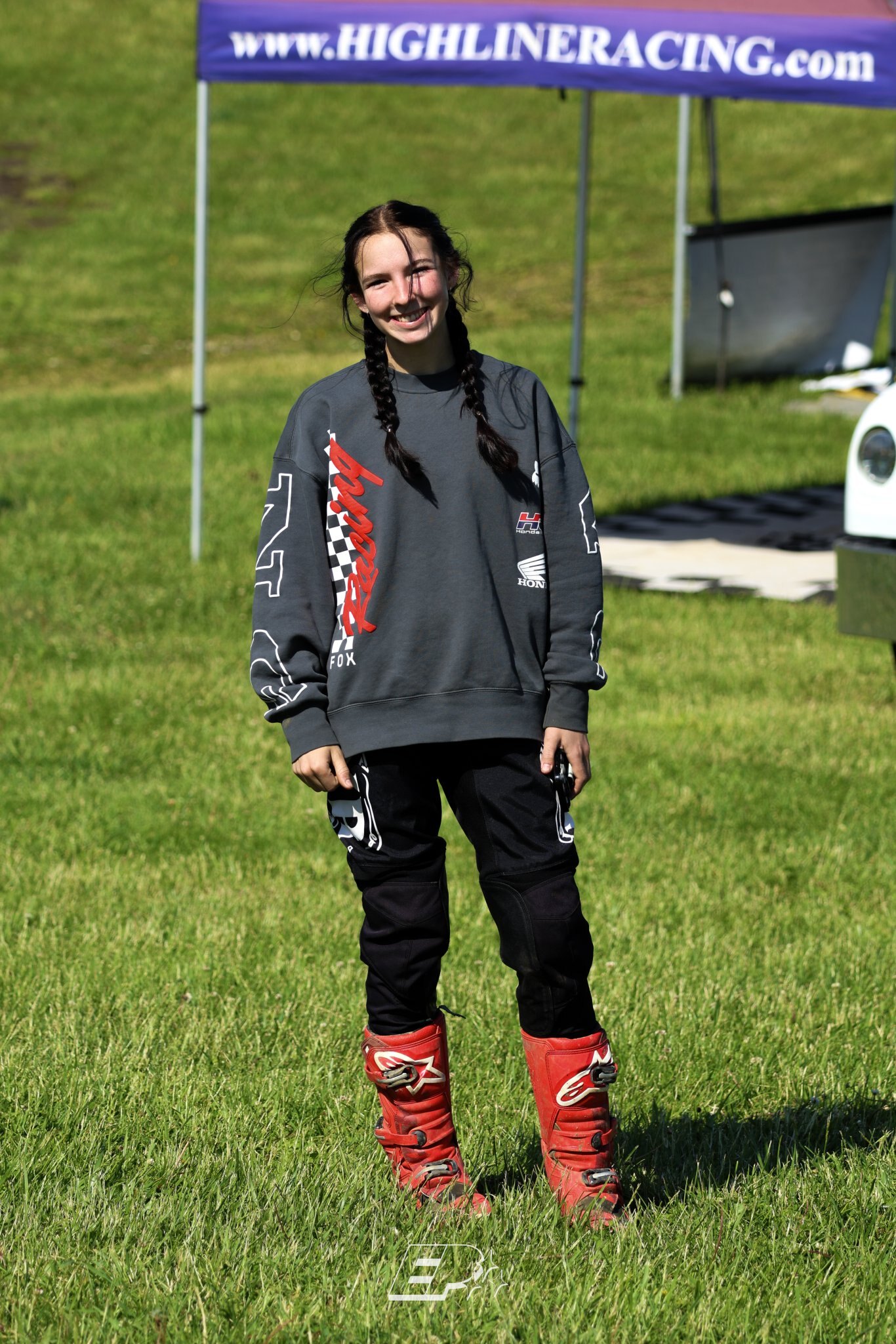 Honda Oversized Crew Sweatshirt