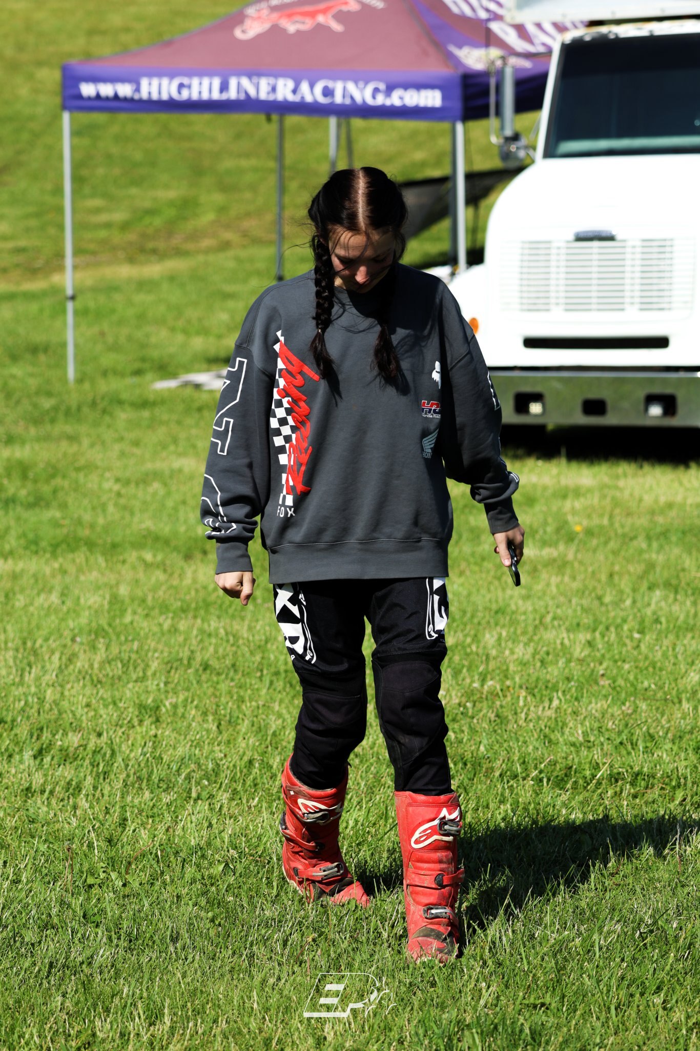 Honda Oversized Crew Sweatshirt