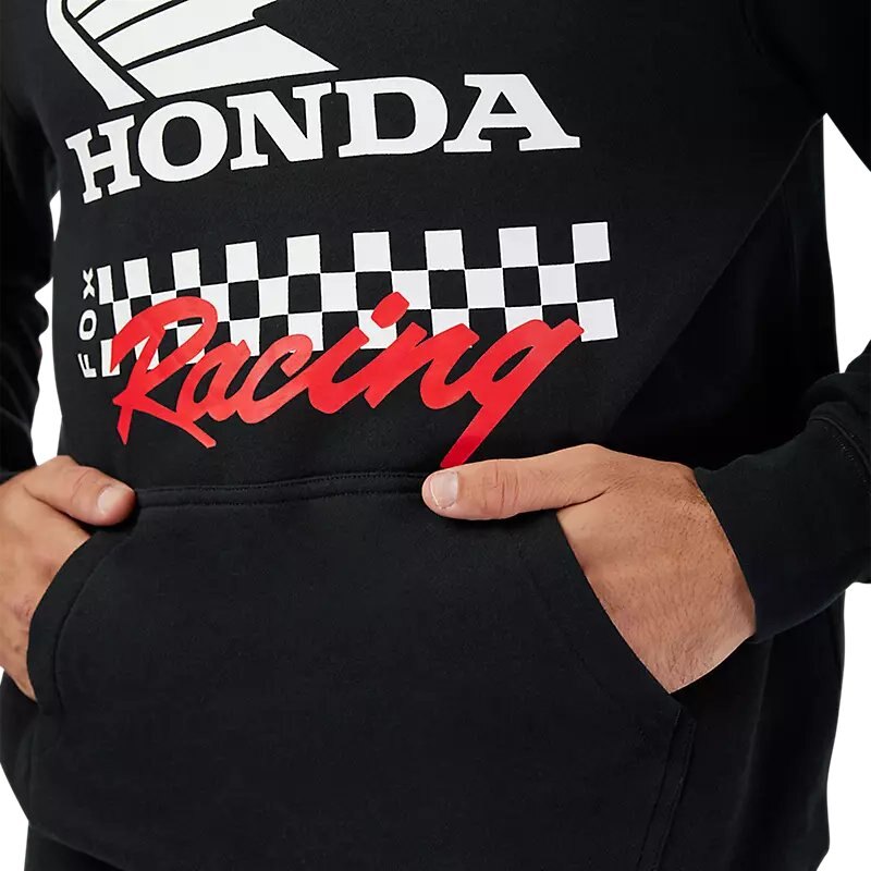 Honda Pullover Hoodie BLK
