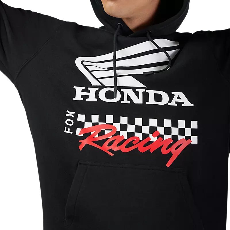 Honda Pullover Hoodie BLK