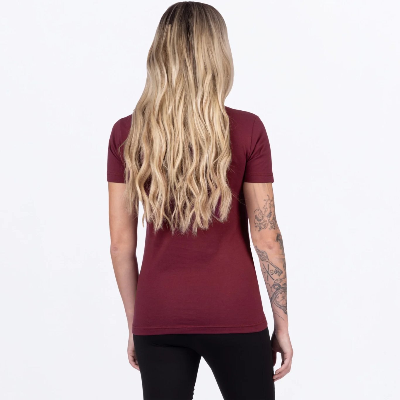 Hydrogen Prem T Shirt Merlot