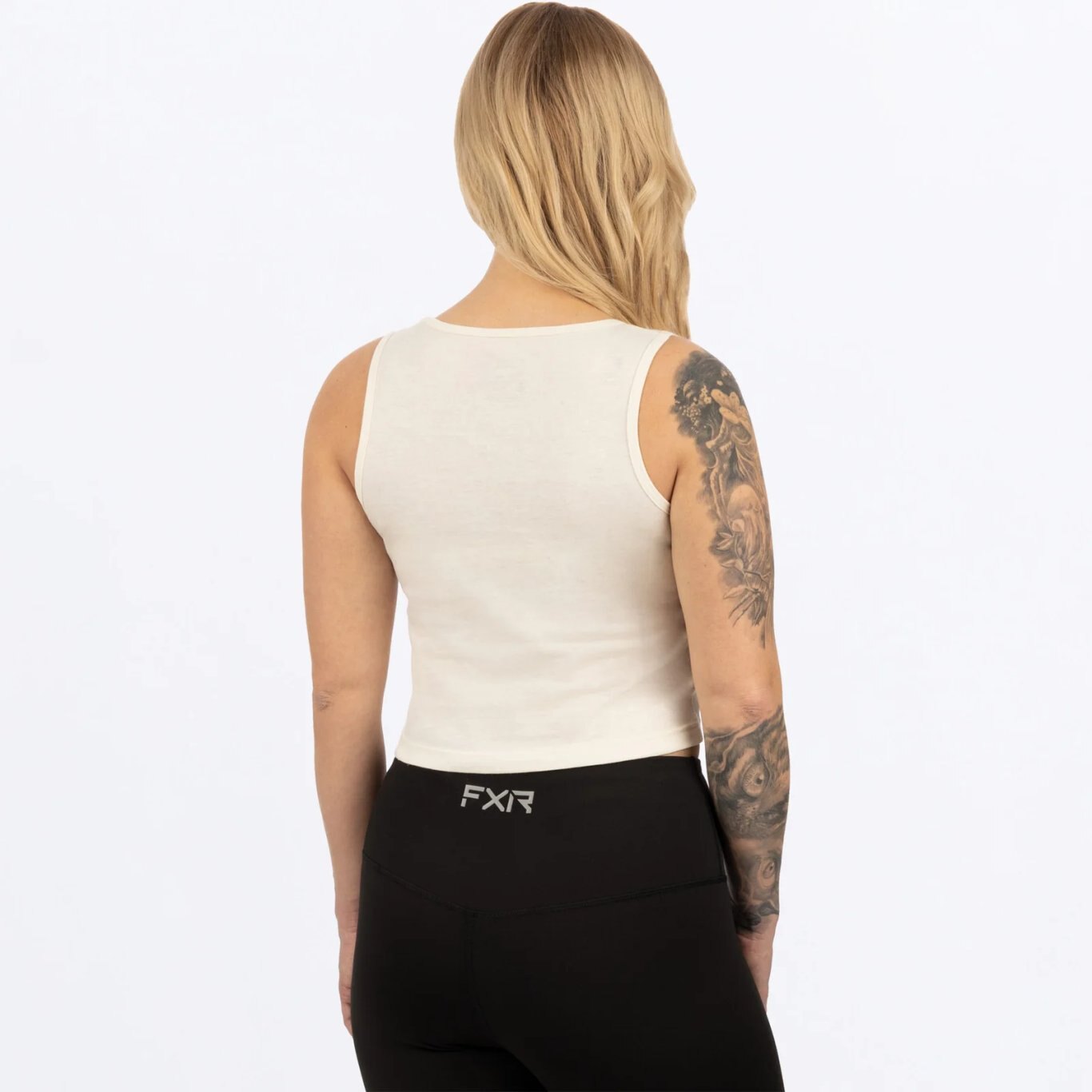 Align Cropped Tank Cream/Spectrum