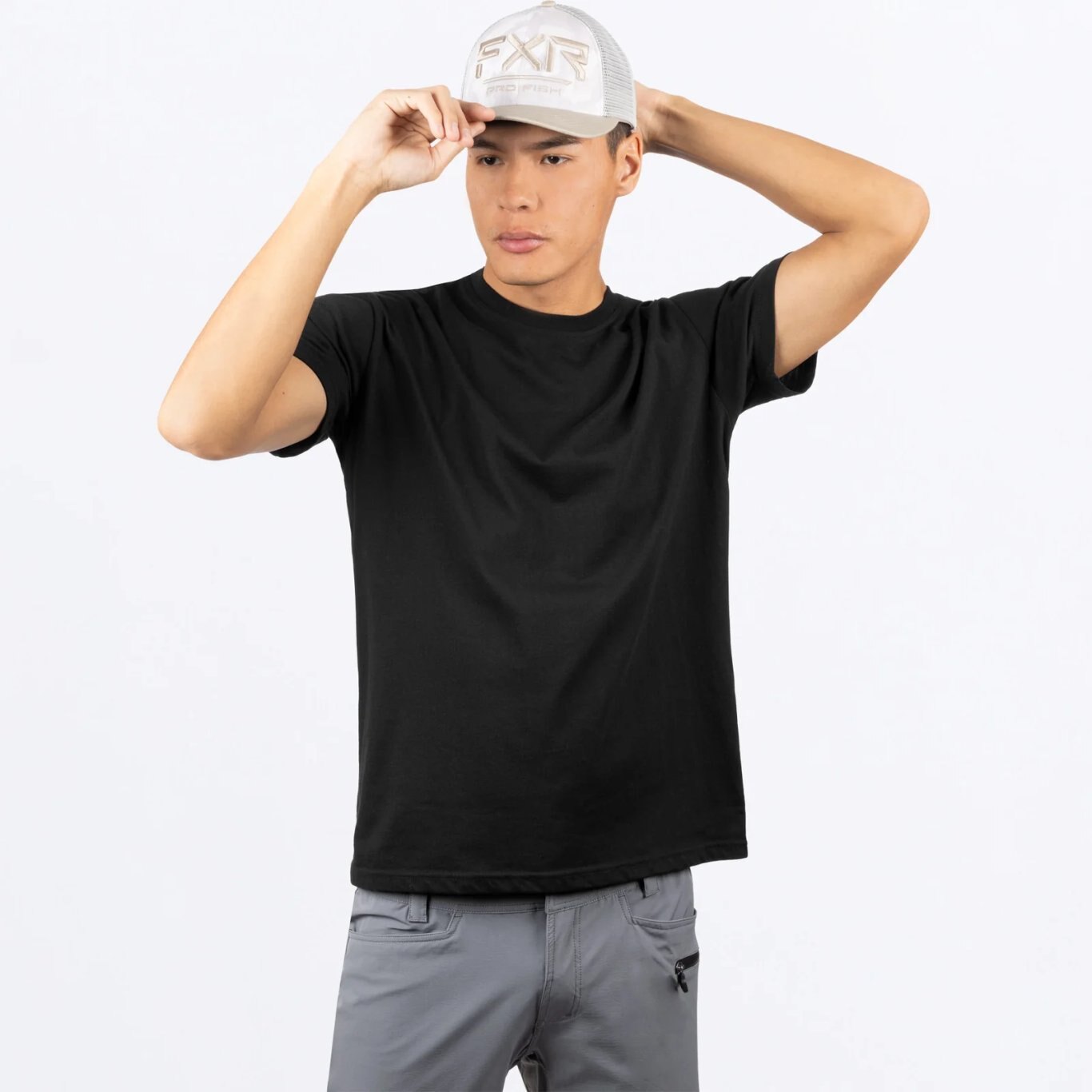 YTH Pro Fish Hat Stone/Bone