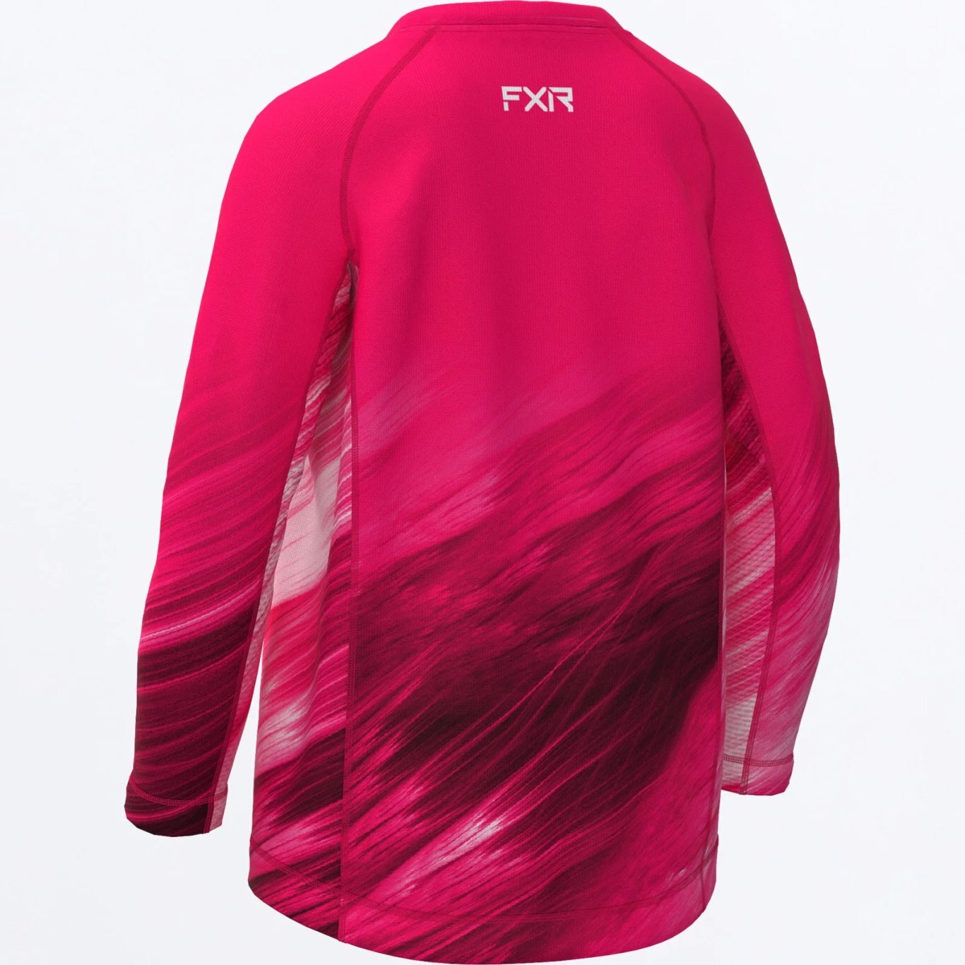 Toddler Attack UPF Longsleeve Razz/Optic White