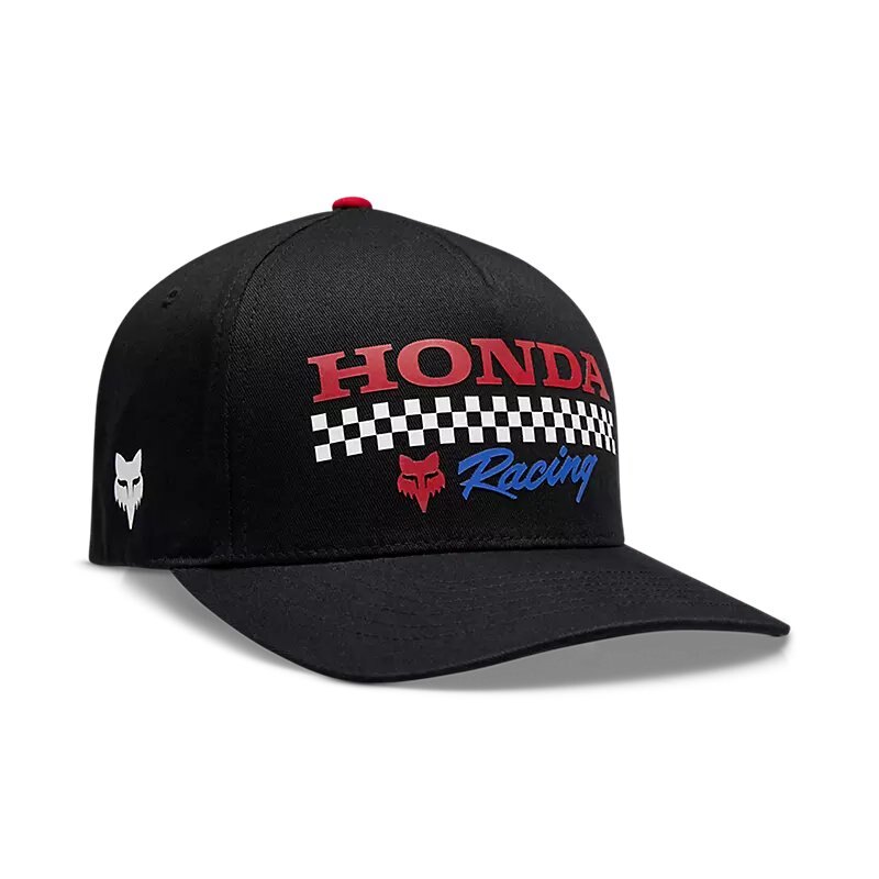 Fox Honda Flexfit Hat BLK S/M