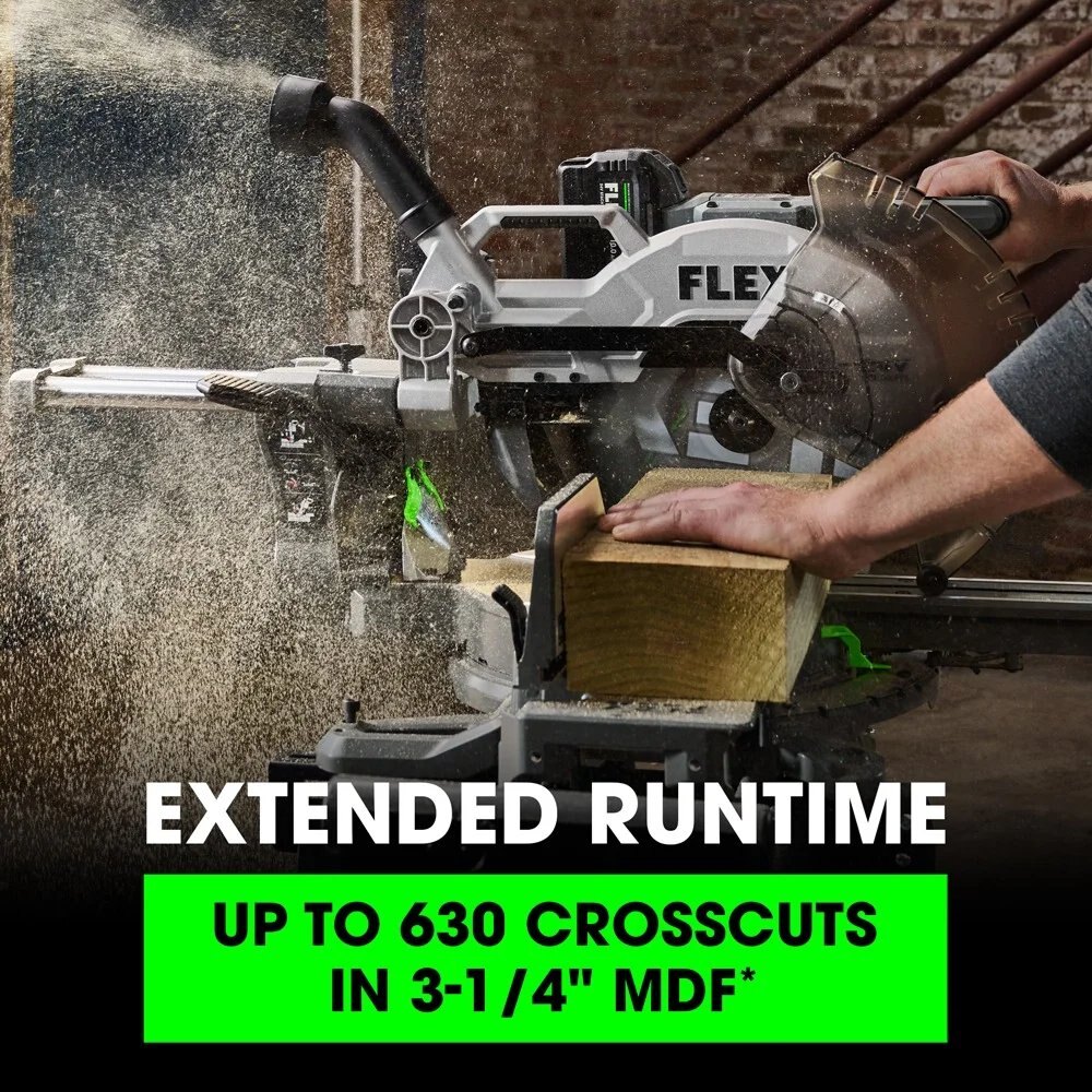 FLEX 12 Dual Bevel Sliding Miter Saw (Tool Only)