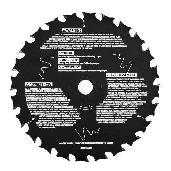 FLEX 6 1/2 24T CARBIDE CIRCULAR SAW BLADE
