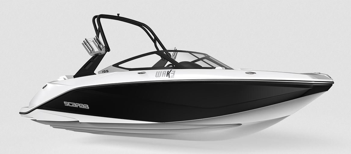 2024 Scarab Jet 195 WAKE ID JET BLACK