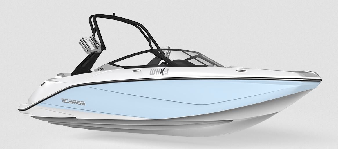 2024 Scarab Jet 195 WAKE ID LIQUID BLUE