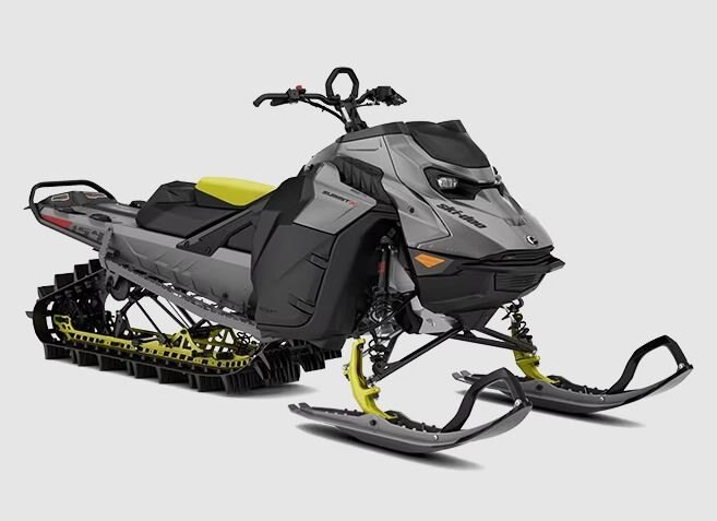 2025 Ski Doo Summit X 850 E TEC® 154 PowderMax Light with FlexEdge 2.5 E.S Monument Grey and Black