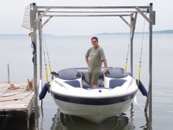 Naylor Docks Shallow Water Boat Lifts SL3000