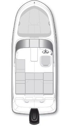 2024 Bayliner VR4 OUTBOARD Blue Hull Sides (White Bottom)