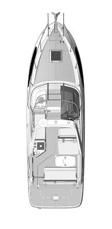 2024 Bayliner CIERA 8 Blue Hull Sides (White Bottom)