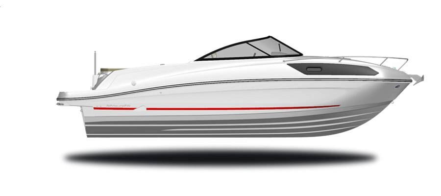 2024 Bayliner CIERA 8 White Hull Sides w/ White Bottom