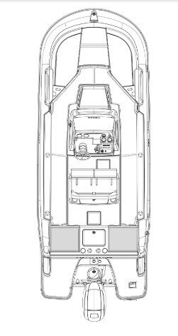 2024 Bayliner T20CC Solid Black Hull