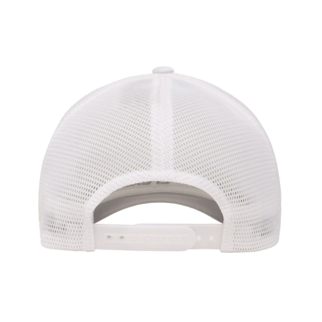 Wave Armor White Mesh PVC Patch Hat