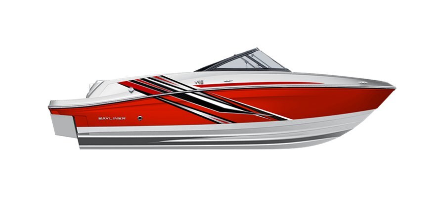 2025 Bayliner VR5 Bowrider VR Sport Package (Rouge)