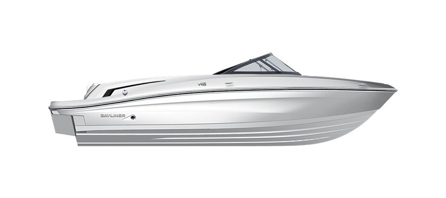 2025 Bayliner VR6 Bowrider Coque blanche solide
