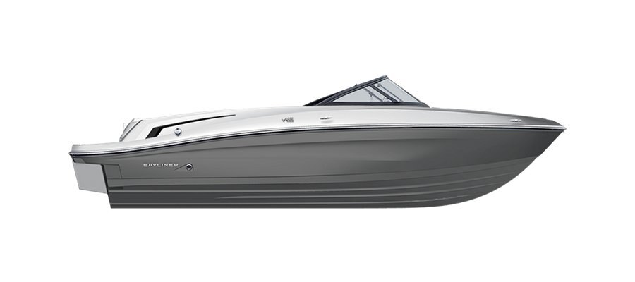 2025 Bayliner VR6 Bowrider Coque grise solide